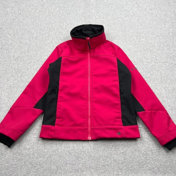 Columbia Other - Columbia Bugaboo Titanium Interchange Pink Jacket Girls Youth 7/8 Full Zip Coat